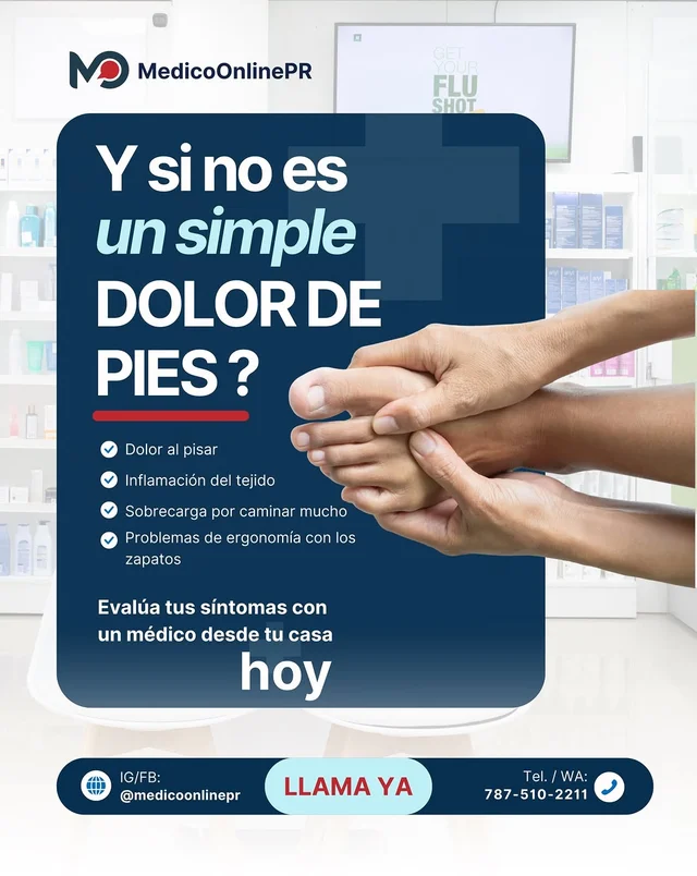 Publicación de Médico Online PR: ¿Y si no es un simple dolor de pies?